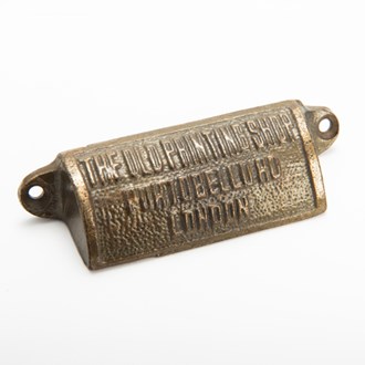 Portobello Road drawer pull cast iron